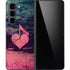 Rustic Musical Heart Galaxy Z Fold5 5G Skin